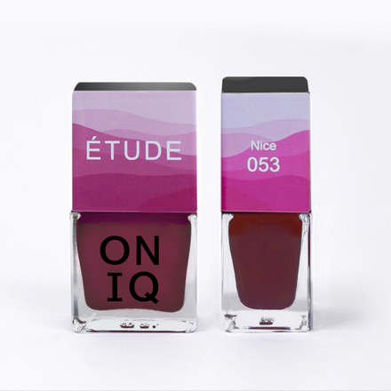 ONIQ, Лак для ногтей Tryptich Etude №53, Nice