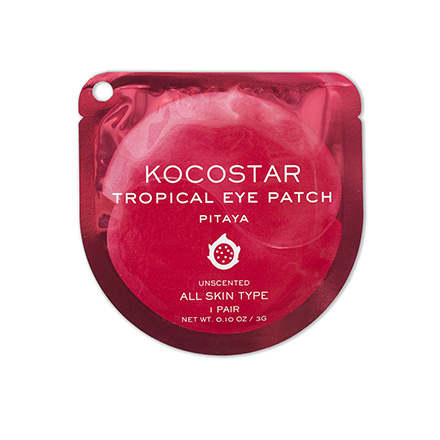 Kocostar, Гидрогелевые патчи для глаз Tropical, питахайя, 1 