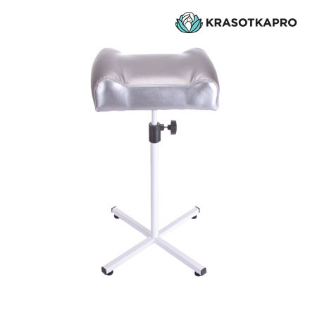 KrasotkaPro, Подставка для ног с регулировкой наклона, сереб