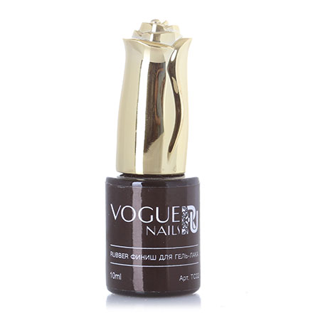 Vogue Nails, Каучуковый топ без липкого слоя, 10 мл