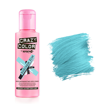 Crazy Color, Краска для волос №63, Bubblegum Blue