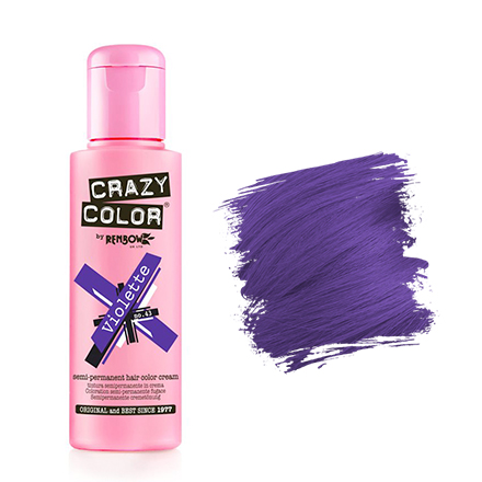 Crazy Color, Краска для волос №43, Violette