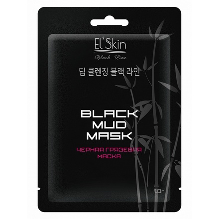 El'Skin, Маска черная грязевая Black Mud Mask,10 г