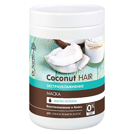 Dr. Sante, Маска для волос Coconut, 1000 мл