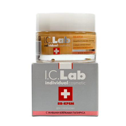 I.C.Lab Individual cosmetic, BB-крем для сухой кожи, 50 мл