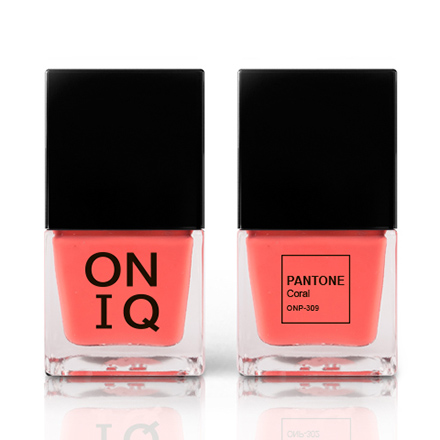 ONIQ, Лак для ногтей Pantone, Coral
