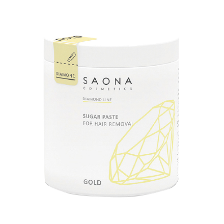 Saona Cosmetics, Паста для шугаринга Gold, ультрамягкая, 100