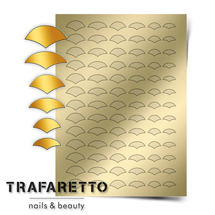 Trafaretto, Металлизированные наклейки CL-11, золото