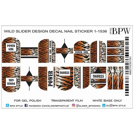 BPW.style, Слайдер-дизайн Wild Power №1-1536