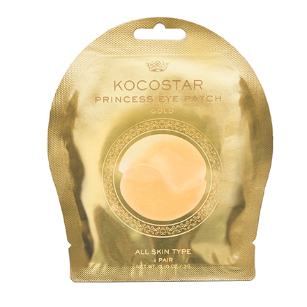 Kocostar, Гидрогелевые патчи для глаз Princess, золотые, 1 п