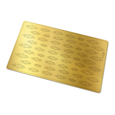 Freedecor, Металлизированные наклейки №119, золото