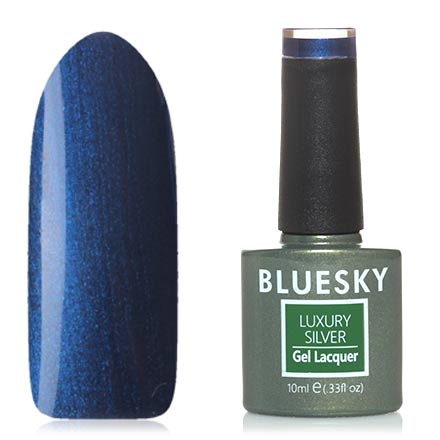 Bluesky, Гель-лак Luxury Silver №644