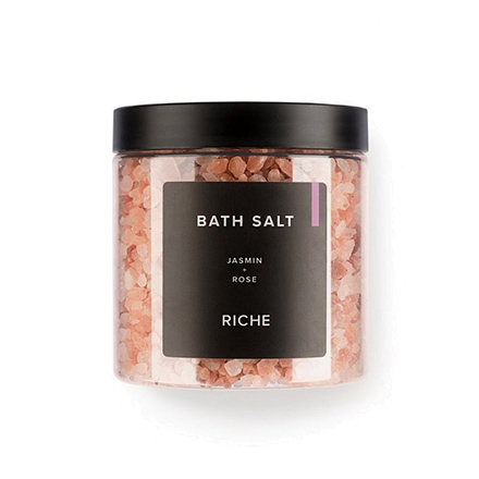 Riche, Соль для ванн «Роза + жасмин», 680 г