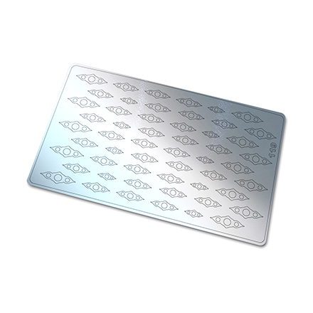 Freedecor, Металлизированные наклейки №119, серебро