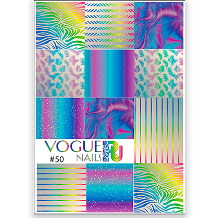 Vogue Nails, Слайдер-дизайн №50