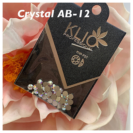 Klio Professional, Стразы Crystal AB, 3 мм