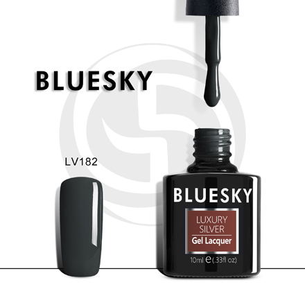 Bluesky, Гель-лак Luxury Silver №182