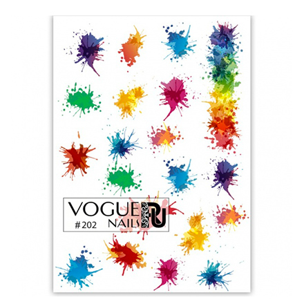 Vogue Nails, Слайдер-дизайн №202