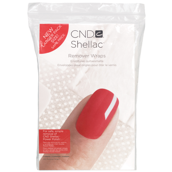 CND Shellac, Замотка Remover Wraps 250 штук