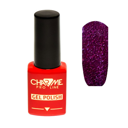 CHARME Pro Line, Гель-лак Laser Red Effect №12, Росита