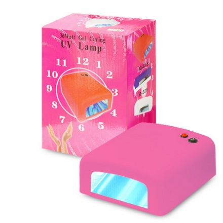 Patrisa Nail, Лампа UV, модель В-818, 36W, розовая (электрон