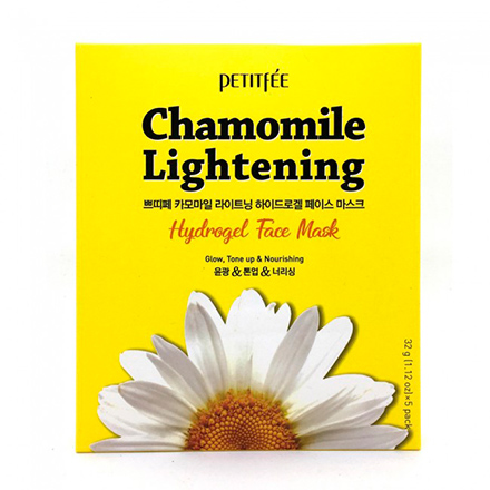 Petitfee, Маска для лица Chamomile Lightening, 32 г
