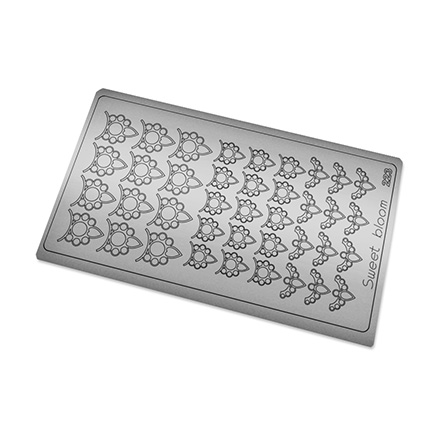Freedecor, Металлизированные наклейки №223, серебро