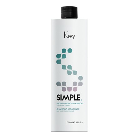 Kezy, Шампунь для всех типов волос Simple, 1000 мл