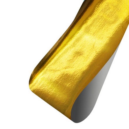 Patrisa nail, Фольга для дизайна, глянцевая золотая