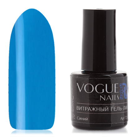 Vogue Nails, Гель-лак витражный Синий
