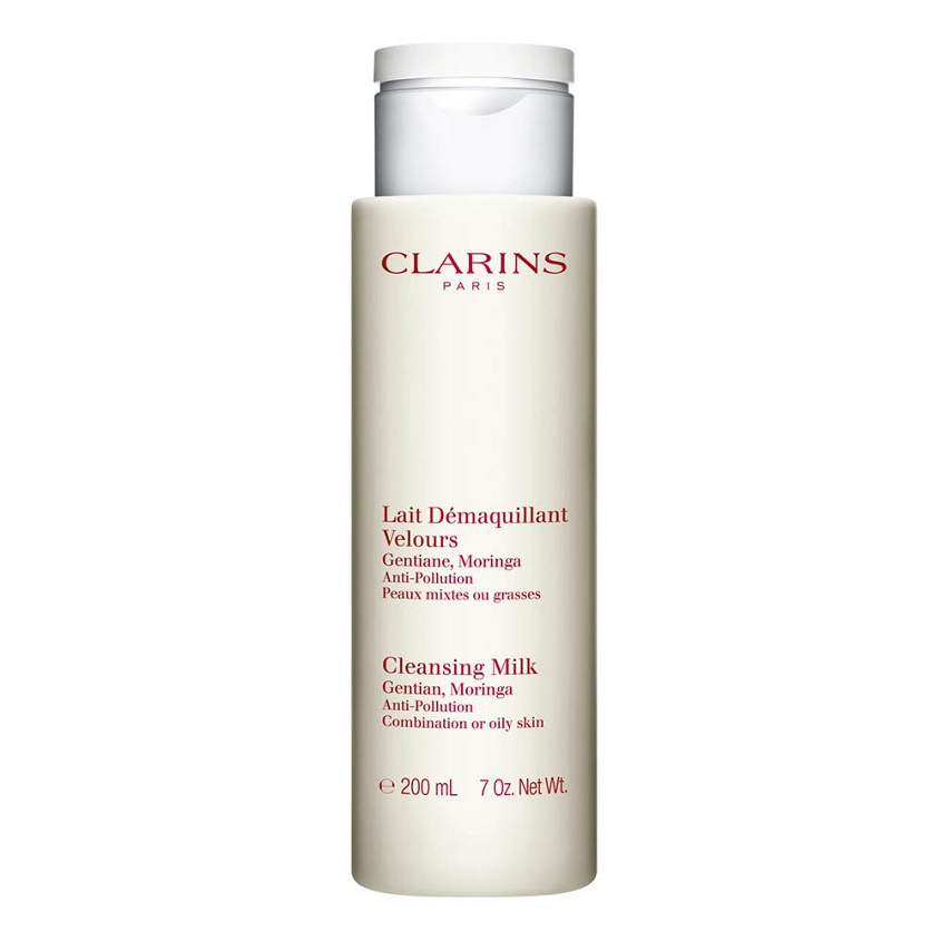 CLARINS Очищающее молочко с генцианой