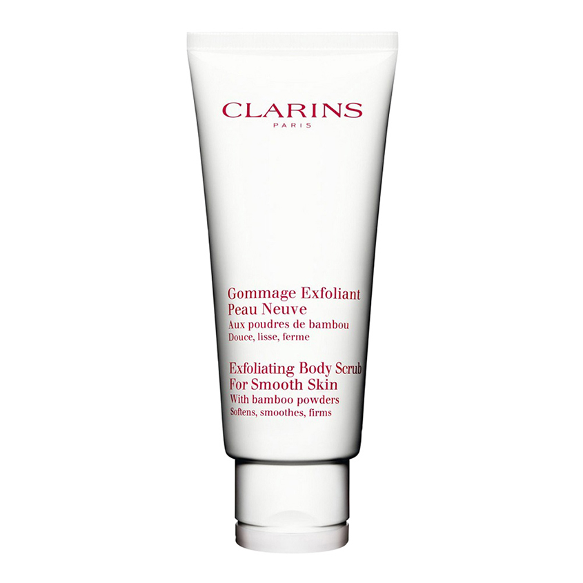 CLARINS Отшелушивающий крем-скраб для тела с пудрой бамбука