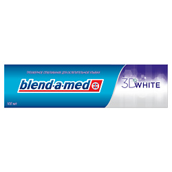 BLEND-A-MED Зубная паста 3D White Трехмерное отбеливание 100
