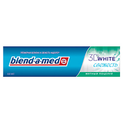 BLEND-A-MED Зубная паста 3D White Свежесть Мятный Поцелуй 10