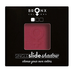 BRONX COLORS Тени для век Single Slide Shadow DEEP BLACK, 2 