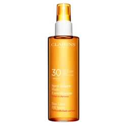 CLARINS Солнцезащитное масло-спрей для тела и волос SPF 30 1