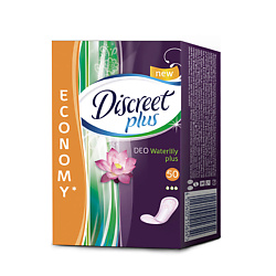 DISCREET Plus Женские гигиенические прокладки на каждый день