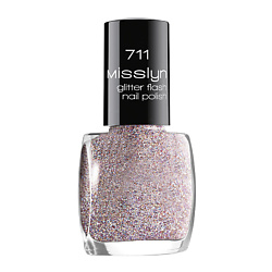 MISSLYN Верхнее покрытие glitter flash nail lacquer № 711