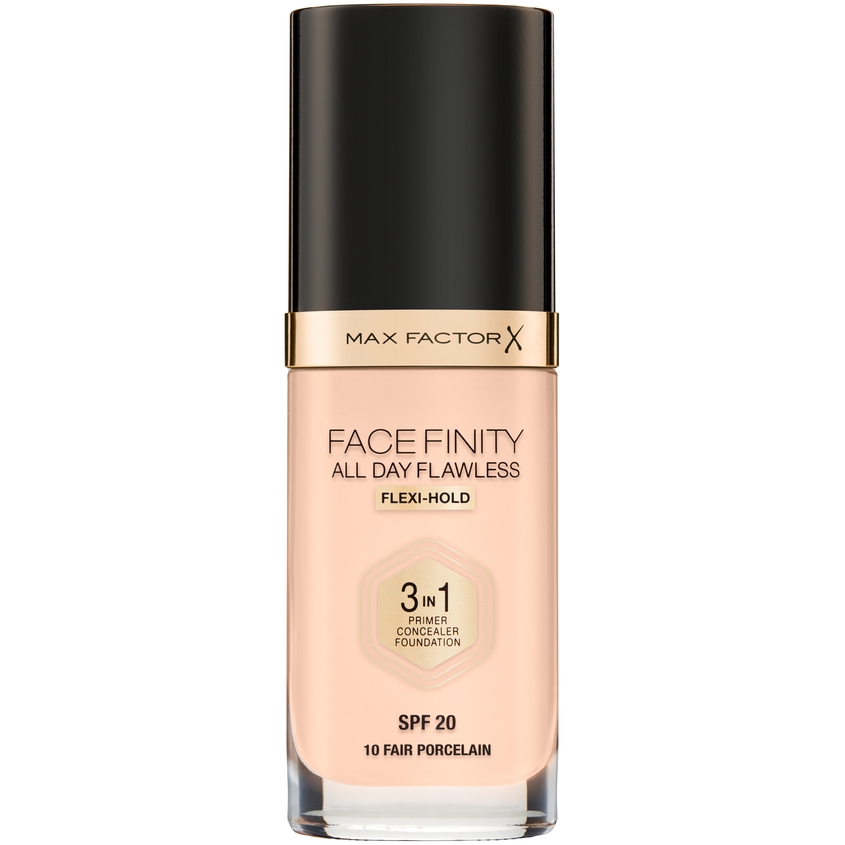 MAX FACTOR Тональная основа 3в1 FACEFINITY ALL DAY FLAWLESS 