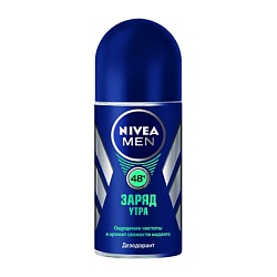 NIVEA Роликовый дезодорант-антиперспирант для мужчин Заряд у