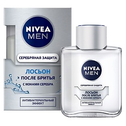 NIVEA Лосьон после бритья Серебряная защита 100 мл