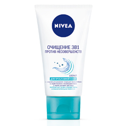 NIVEA Очищение 3-в-1 против несовершенств 150 мл