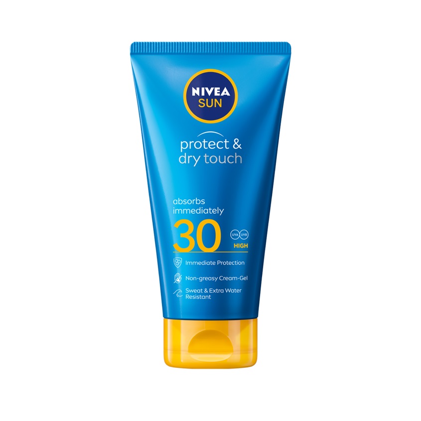 NIVEA Солнцезащитный крем-гель для тела Nivea Защита и Легк