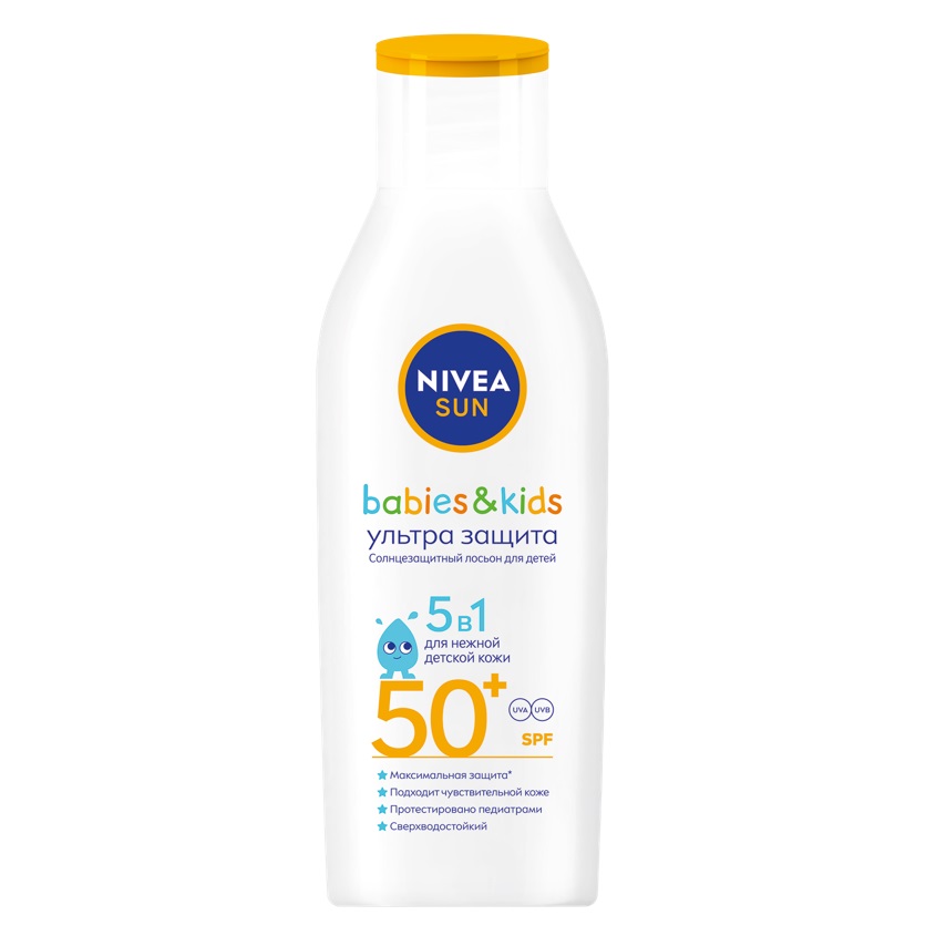 NIVEA Детский солнцезащитный лосьон Ультра Защита SPF 50+