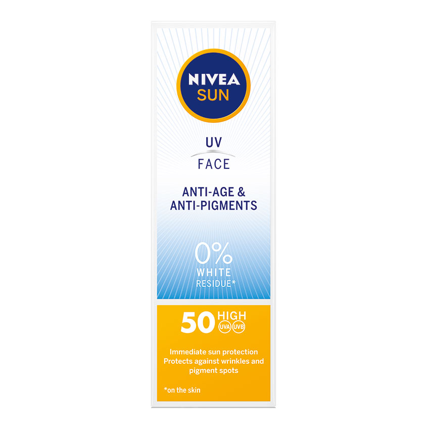 NIVEA Солнцезащитный антивозрастной крем для лица с матирующ