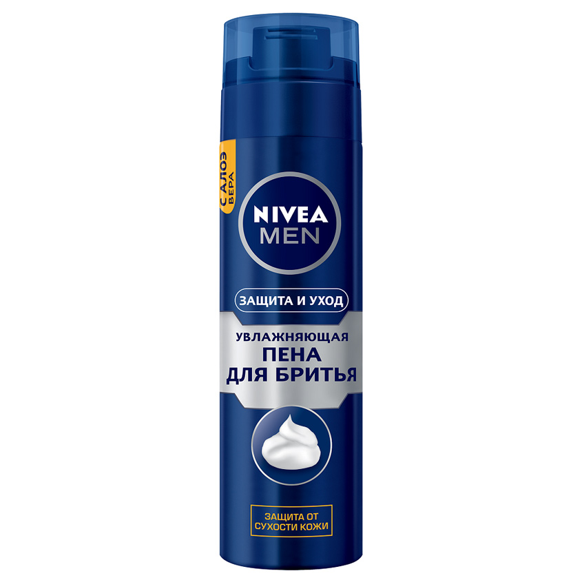 NIVEA Пена для бритья увлажняющая Защита и Уход