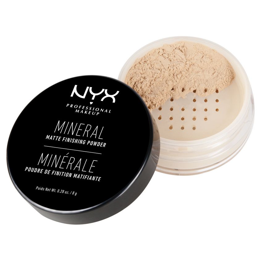 NYX Professional Makeup Фиксирующая минеральная пудра. MINER