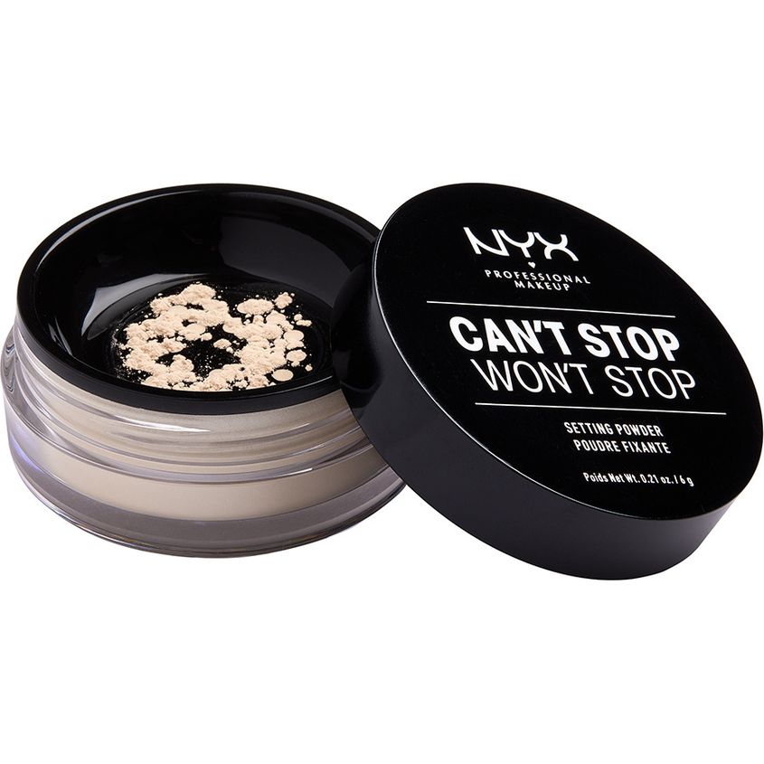 NYX Professional Makeup Финишная пудра. CAN'T STOP WON'T STO