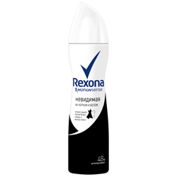 REXONA Антиперспирант-аэрозоль Невидимый на черном и белом 1