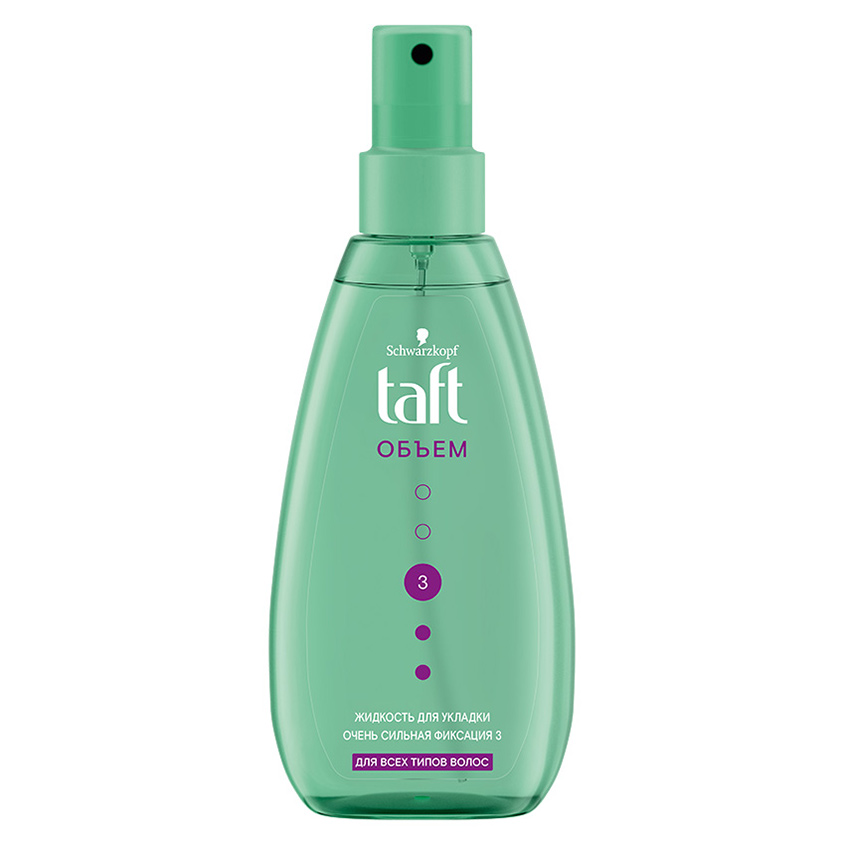 TAFT Жидкость для укладки волос Сила объема сверхсильной ф